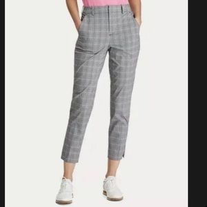 Ralph Lauren Golf Plaid Golf Capri Pant